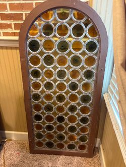 2 stained  glass windows