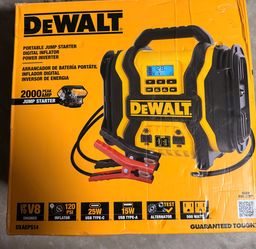 DEWALT 2000-Peak Amp Portable Jump Starter