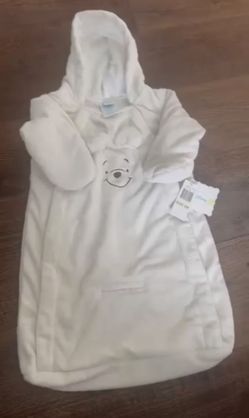NEW Disney Baby Winnie the Pooh Coat Or Sleeper sack/ Winter coat size 6 Months