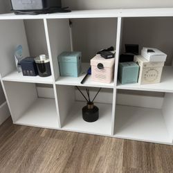 KALLAX 2x3 white shelving unit