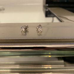 Diamond Earrings White Gold 