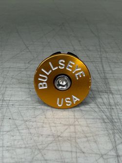 Bullseye USA Gold stem cap $35