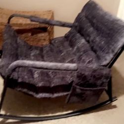 Dark Gray Rocking Chairs