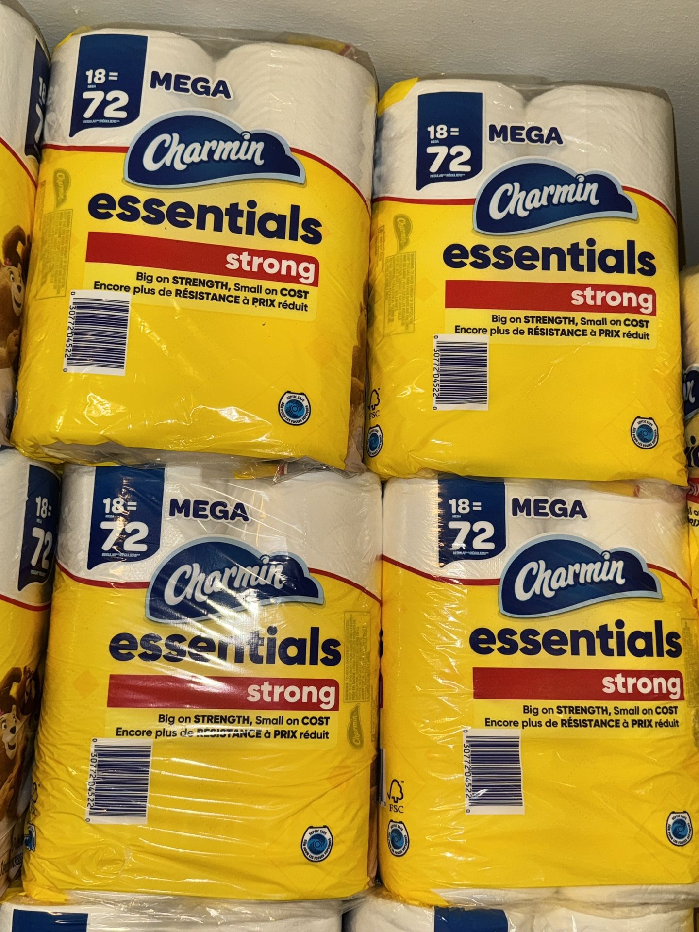 Charmin Toilet Paper (18=72 Mega Rolls)