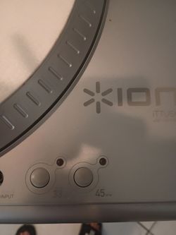 Like new ion record player
