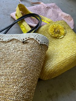 Summer Wicker Purses