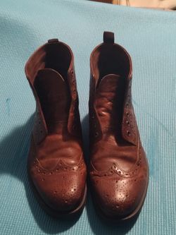 Aston Gray Collection Leather Boots 9.5
