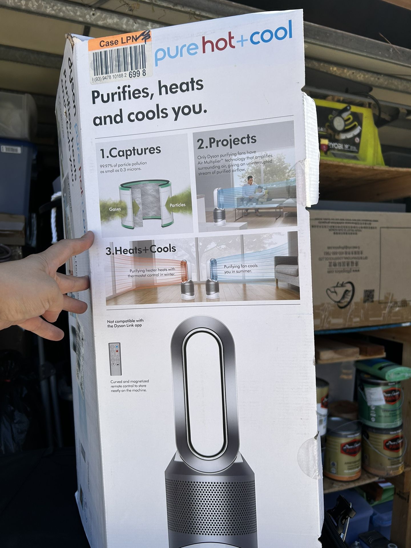 Brand New In Box Dyson Ac And Heater With Remote Control