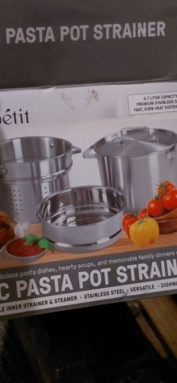 Pasta pot and strainer