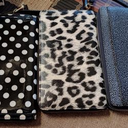 Halogen Zip Wallets $10 Each