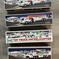 Hess Trucks New In Box 