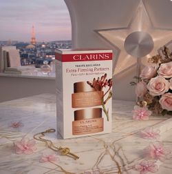Clarins face cream duo night and day cream set