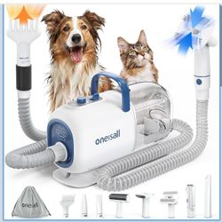 Oneisall dog grooming vacuum and dryer