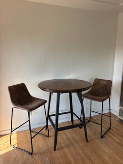 High Top Table and Chairs