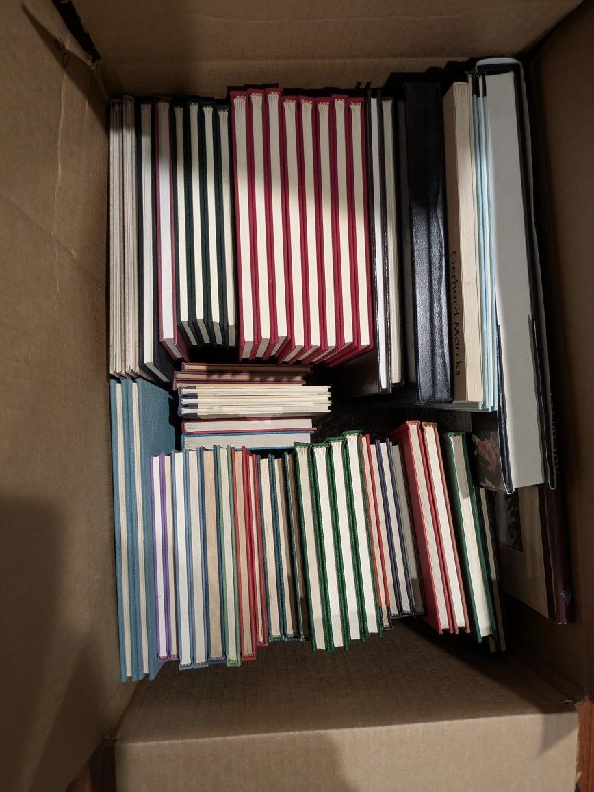 Box of 80 Books Mostly Privately Printed Hand Crafted Non-Fiction MCM
