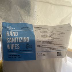 Tazza-X Hand Sanitizing Wipes 1200ct