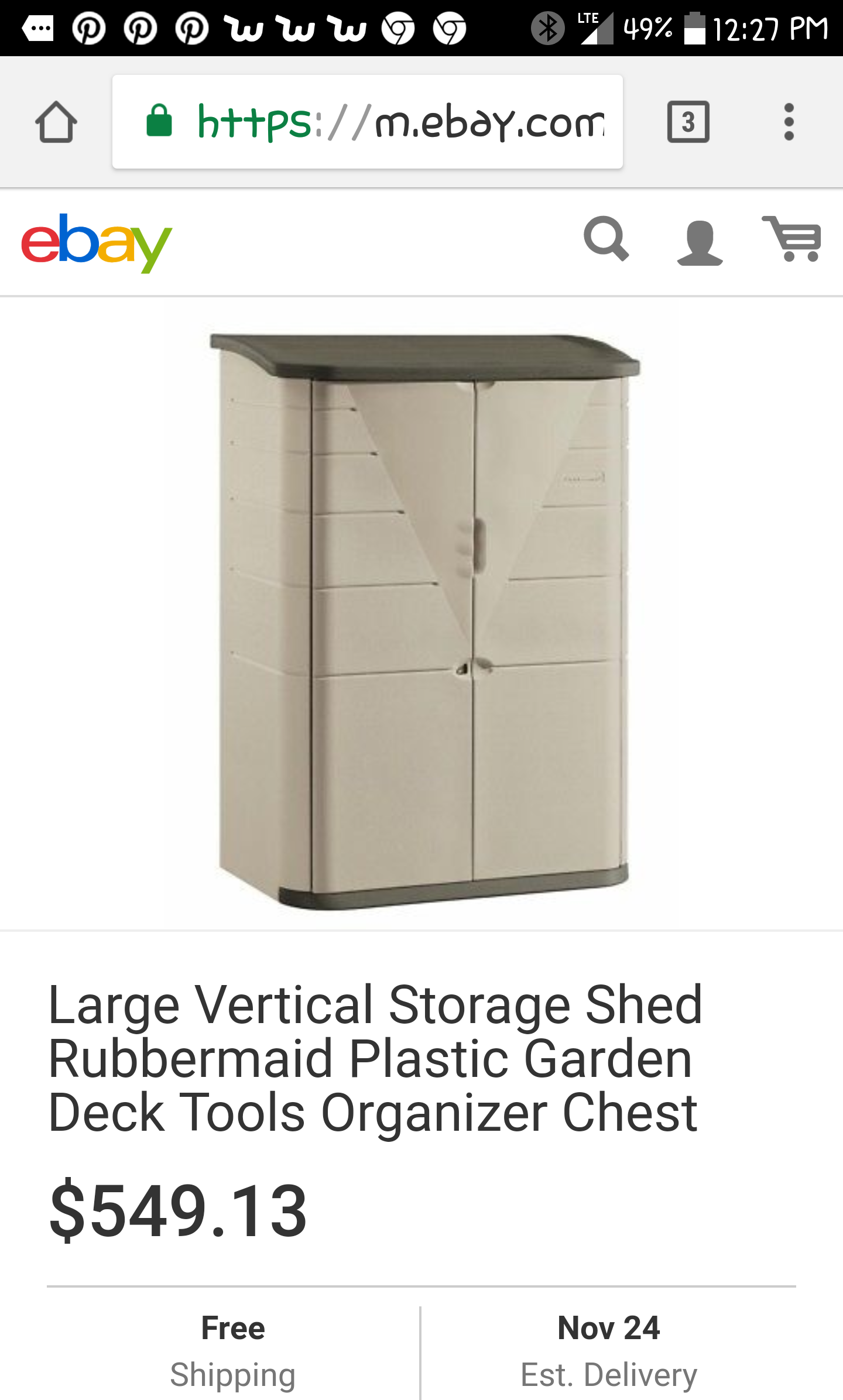 Rubbermaid Storage Shed 52% Off Today Only! - Mommies with Cents