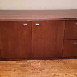 File cabinet with keys