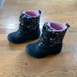 Girls Winter Snow Boots, Carters Size 13