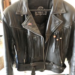 Ladies Motorcycle Jacket.