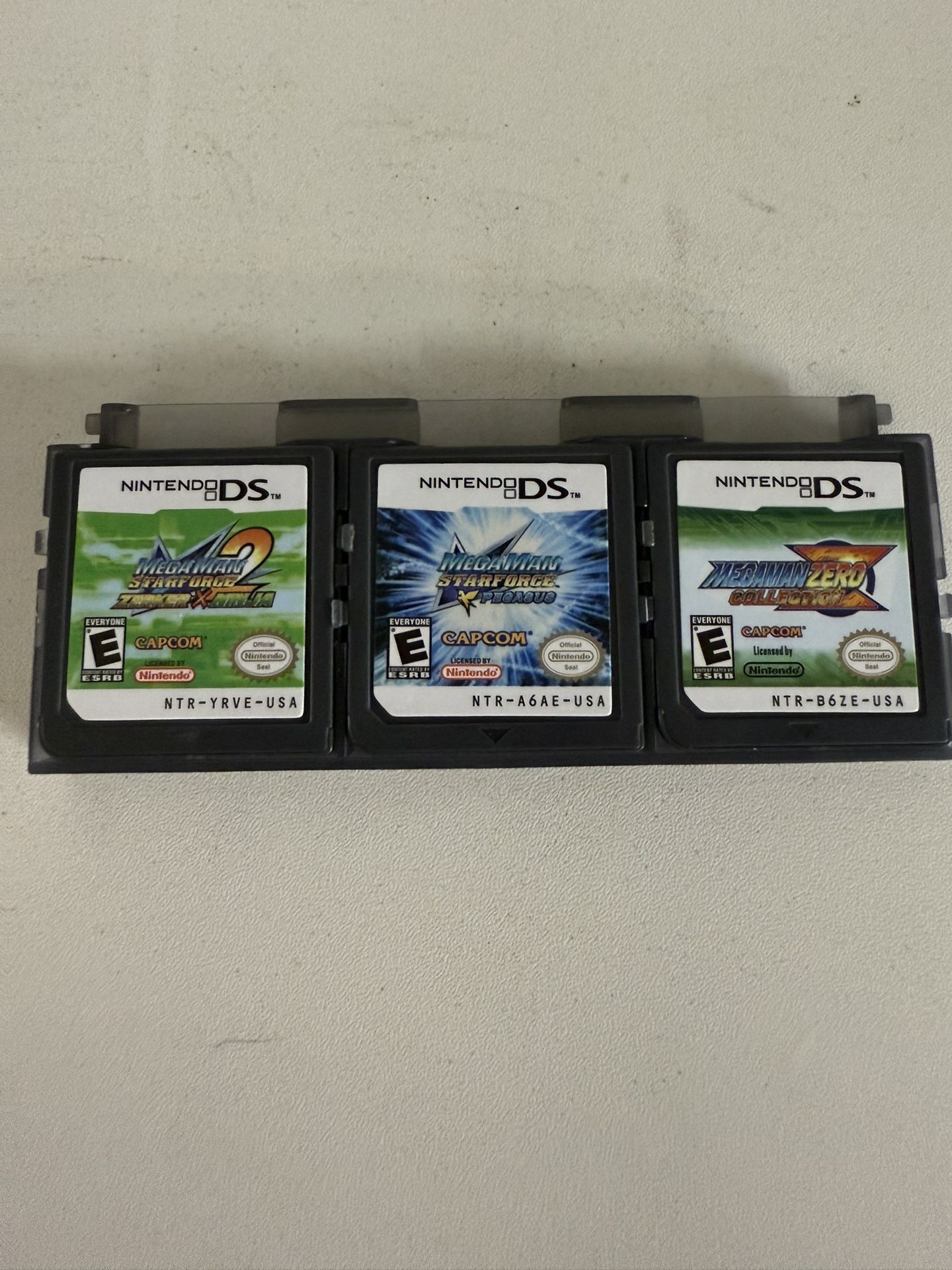 3 X Mega Man NintendoDS Games Authentic Cartridge Only