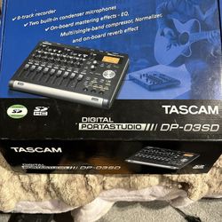 Tascam DP-03SD Digital Portastudio 8 Track Recorder 