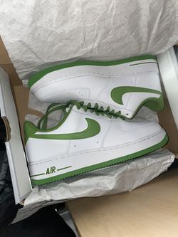 White With Green Airforce