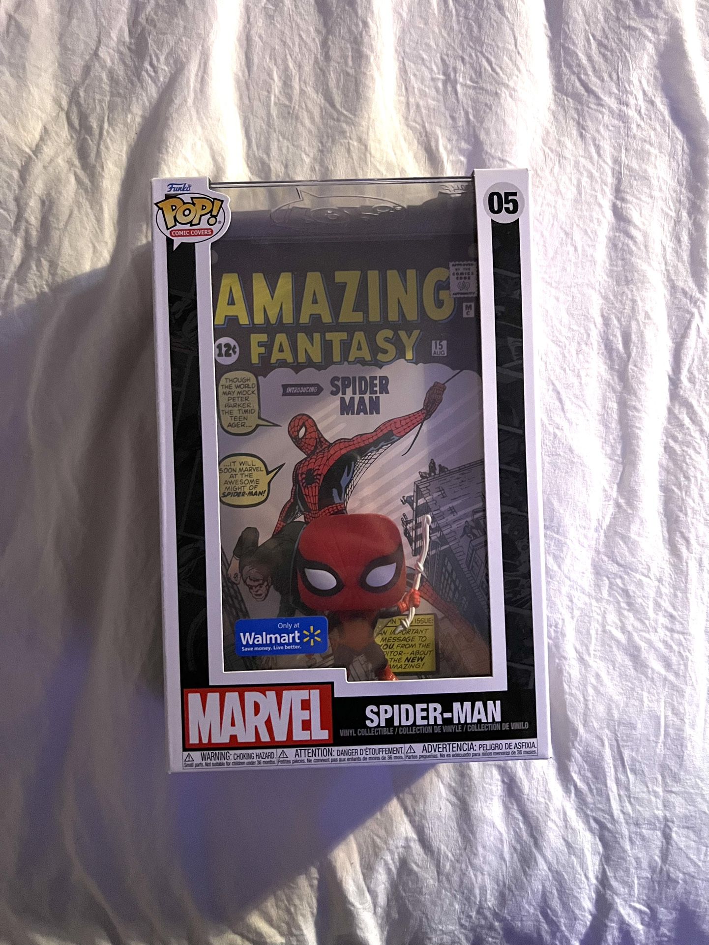 Spider-Man Funko Pop Cover