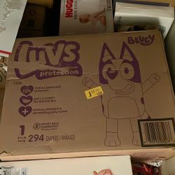 Size 1 Diapers 294 Ct Luvs