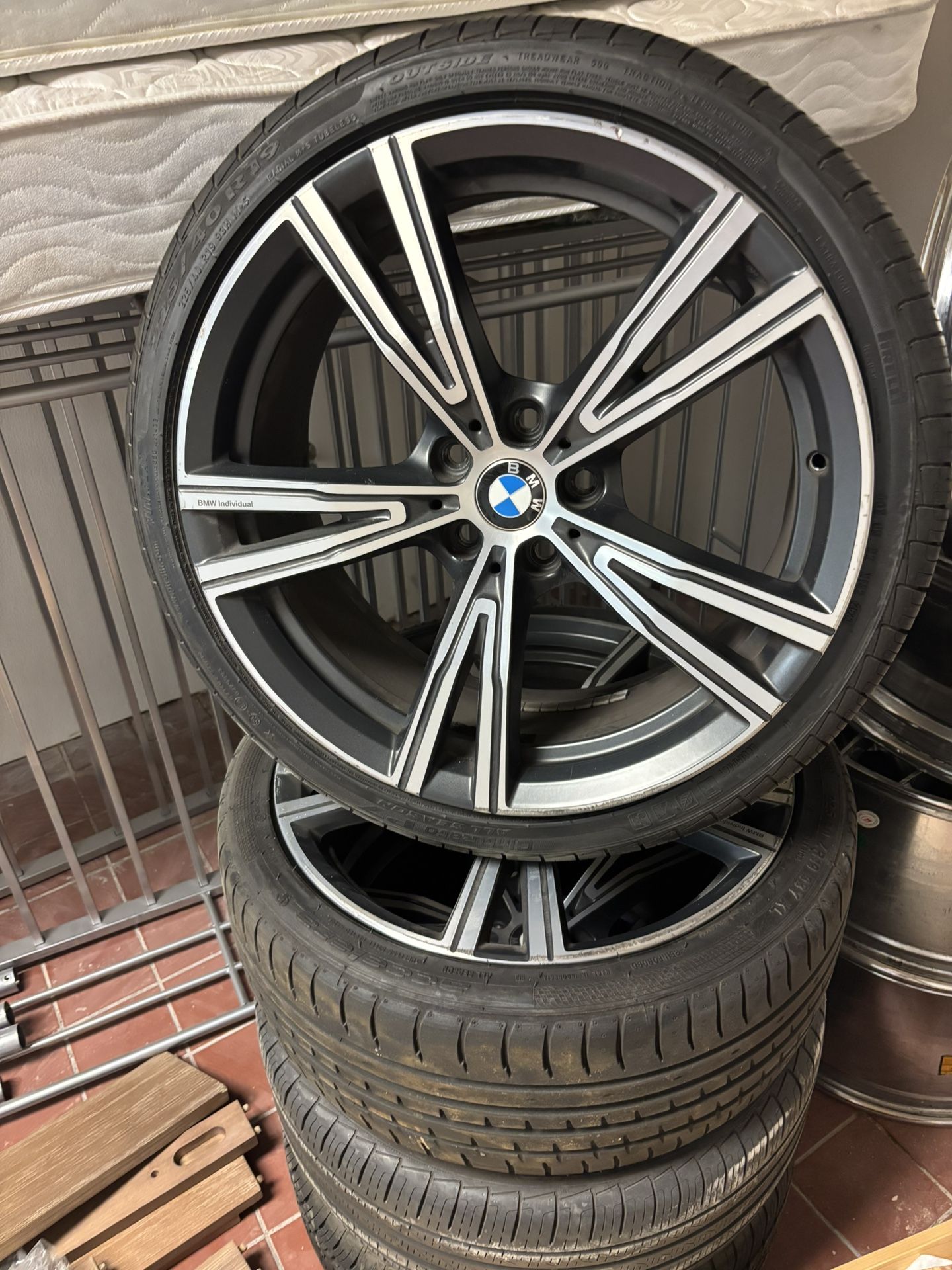 BMW original rims and tires 19 Inch Rims for Sale in North Las Vegas ...