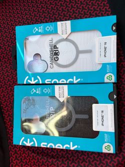 Speck CandyShell Grip iPhone 16 Cases – 2 Pack