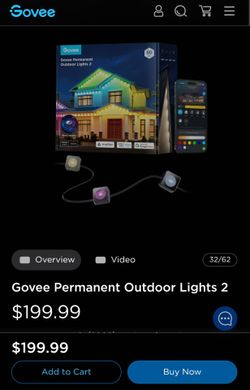 Govee outdoor permanent lights 2