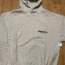 ESSENTIALS HOODIE LIGHT OATMEAL