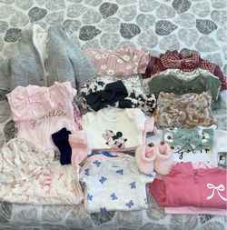 Baby girl 0-3 months clothes