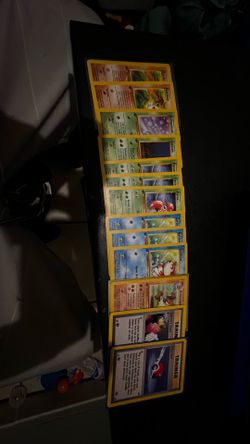1st edition Pokemon cards