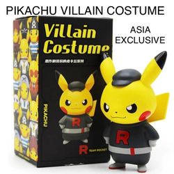 ASIA EXC Pikachu Villain Costume Figure New Sealed 