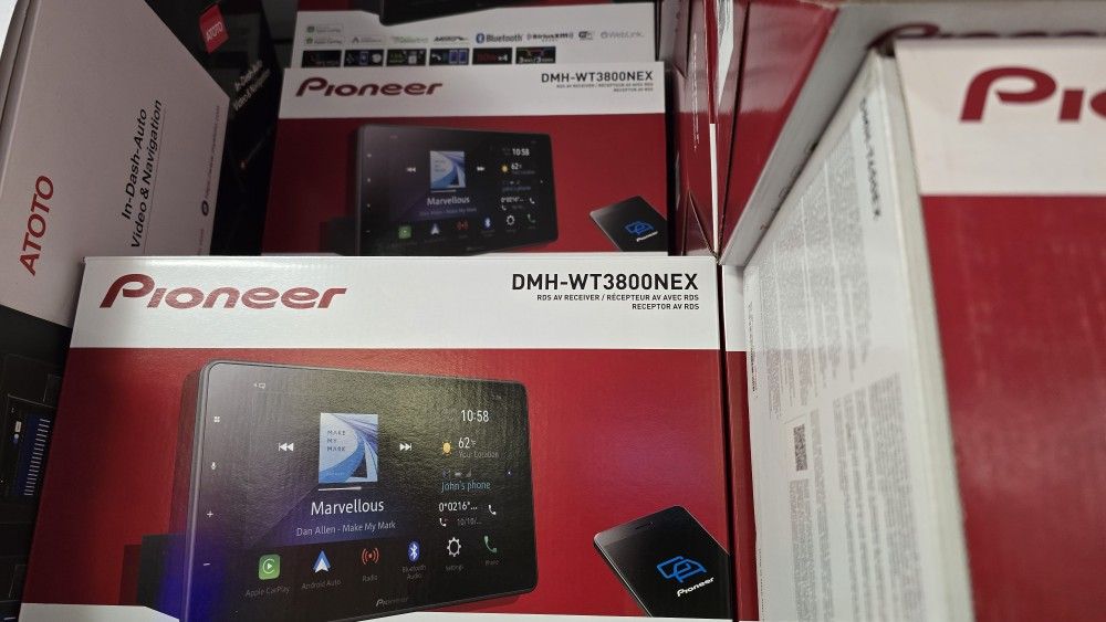 Pioneer DMH-3800 NEX 9" Screen AppleCarPlay AndroidAuto Wireless