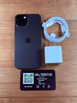 📱 iPhone 15 | 128GB | Black | Cricket Only | Hablo Español