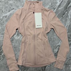 Pink lululemon define jacket 