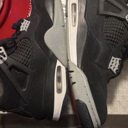 Air Jordan 4 Retro SE 'Black Canvas' Size 5 Men 