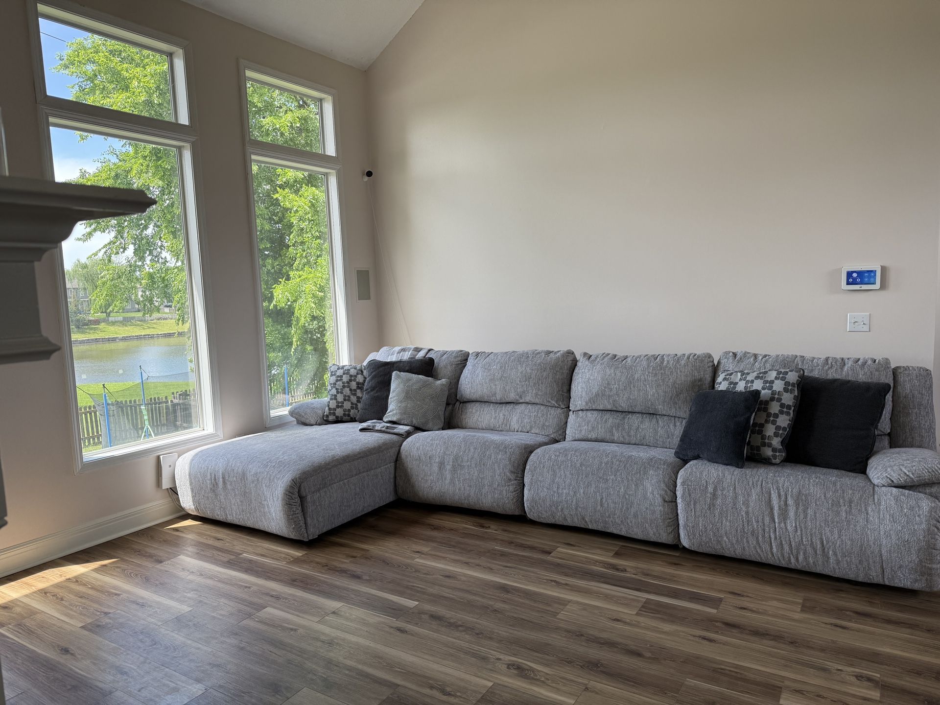 Huge 12” Couch Two Sides Recline