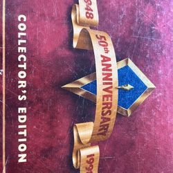 Vintage 50th Anniversary Scrabble Game