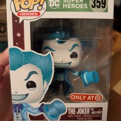 Funko Pop The Joker as Jack Frost 359 super heroes Vaulted figure