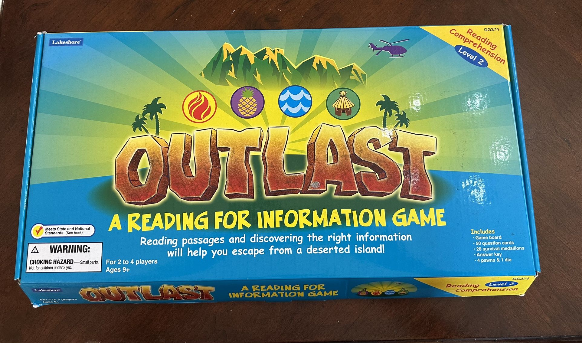 OUTLAST board game