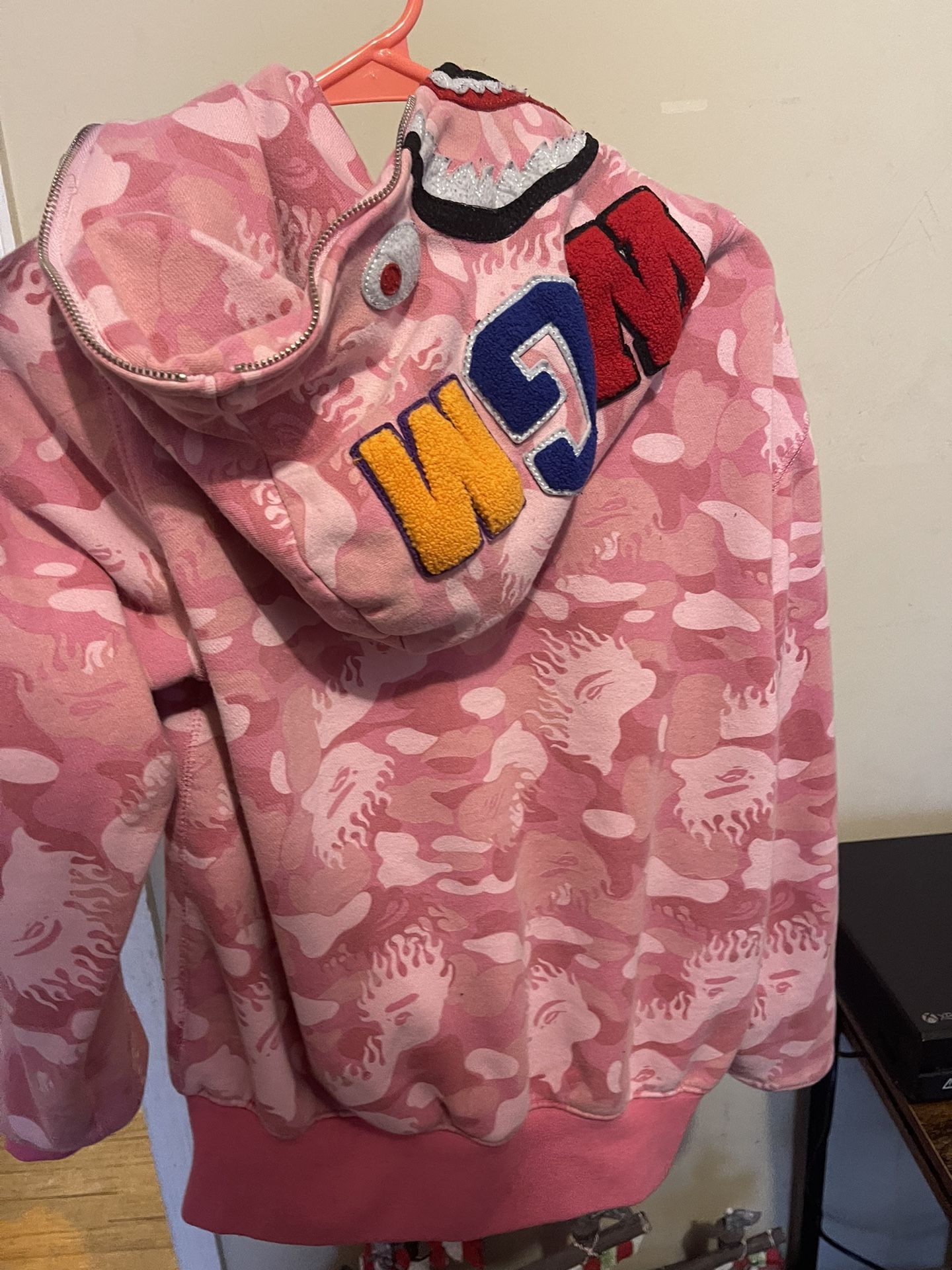 Pink Bape Hoodie 