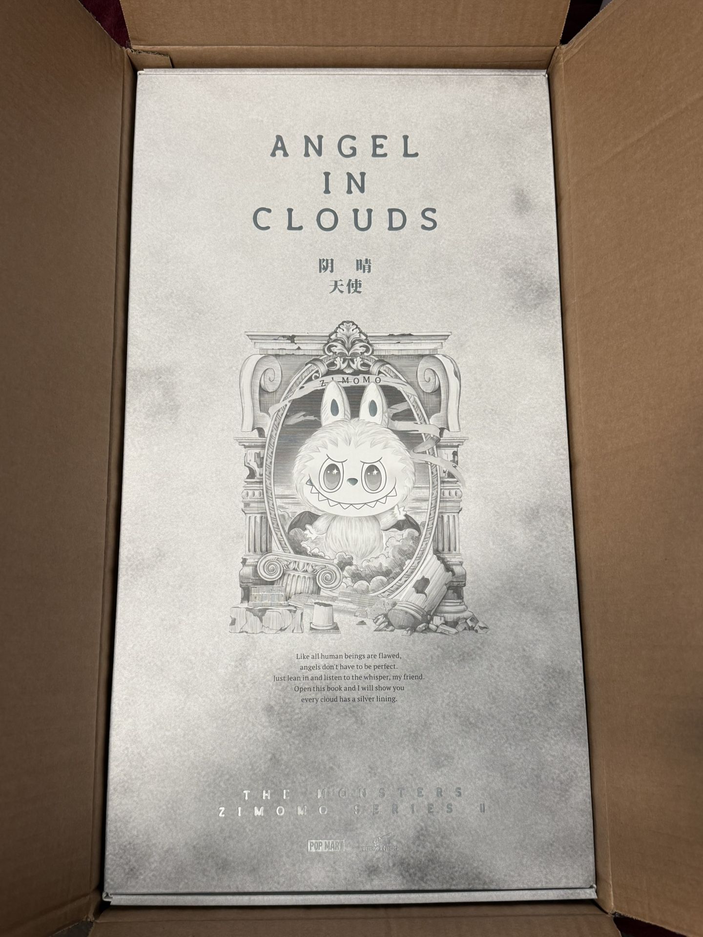Zimomo Angel In The Clouds W/ Tote Bag