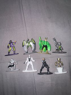 Marvel Mini Figures Action Figures Set of 8