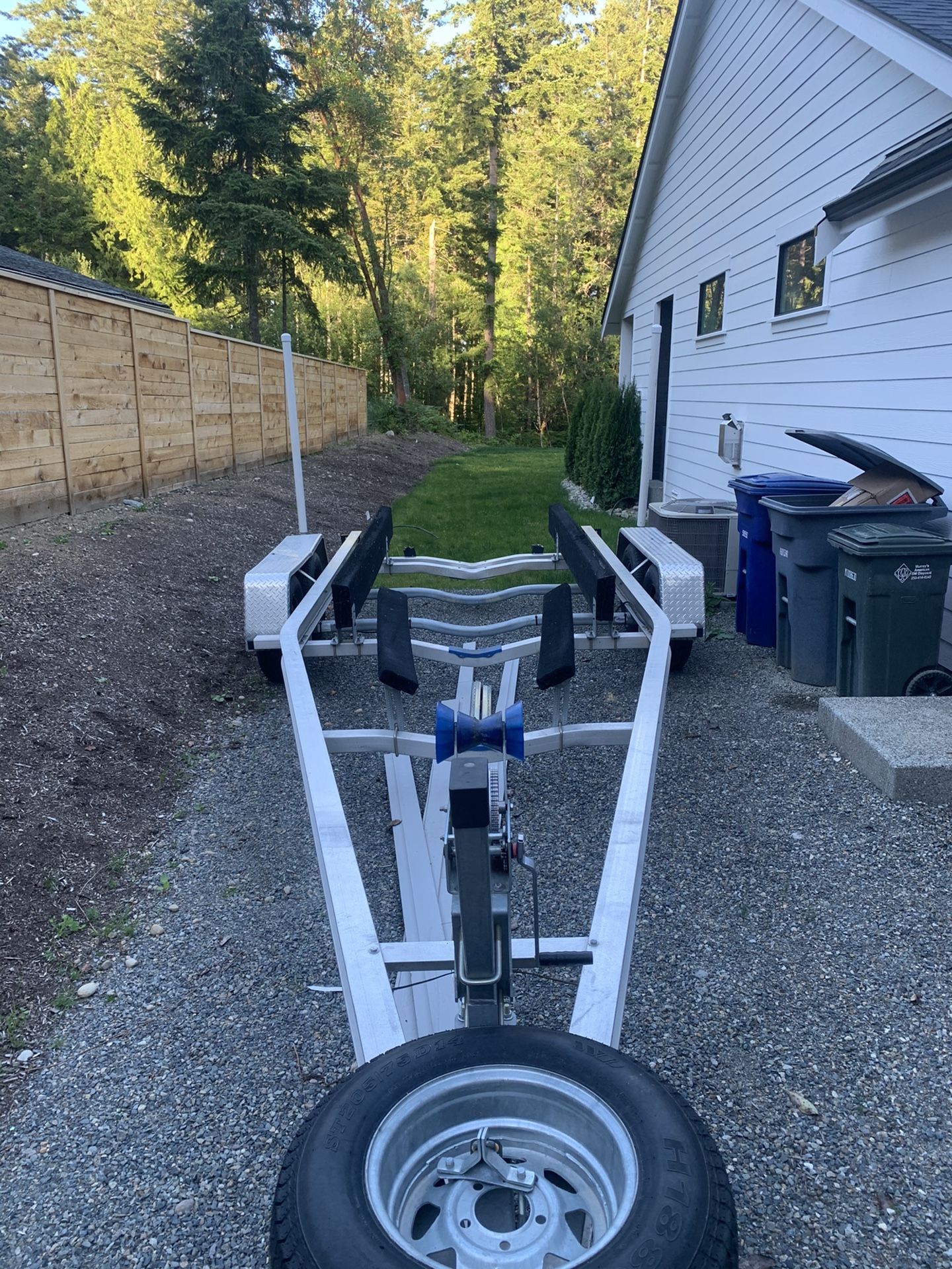 Aluminum boat trailer dual axle for Sale in Gig Harbor, WA OfferUp