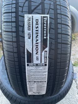 New 255/55/20 Firestone Destination le3