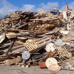 On The Hunt For Scrap Metal, Wood, Etc.